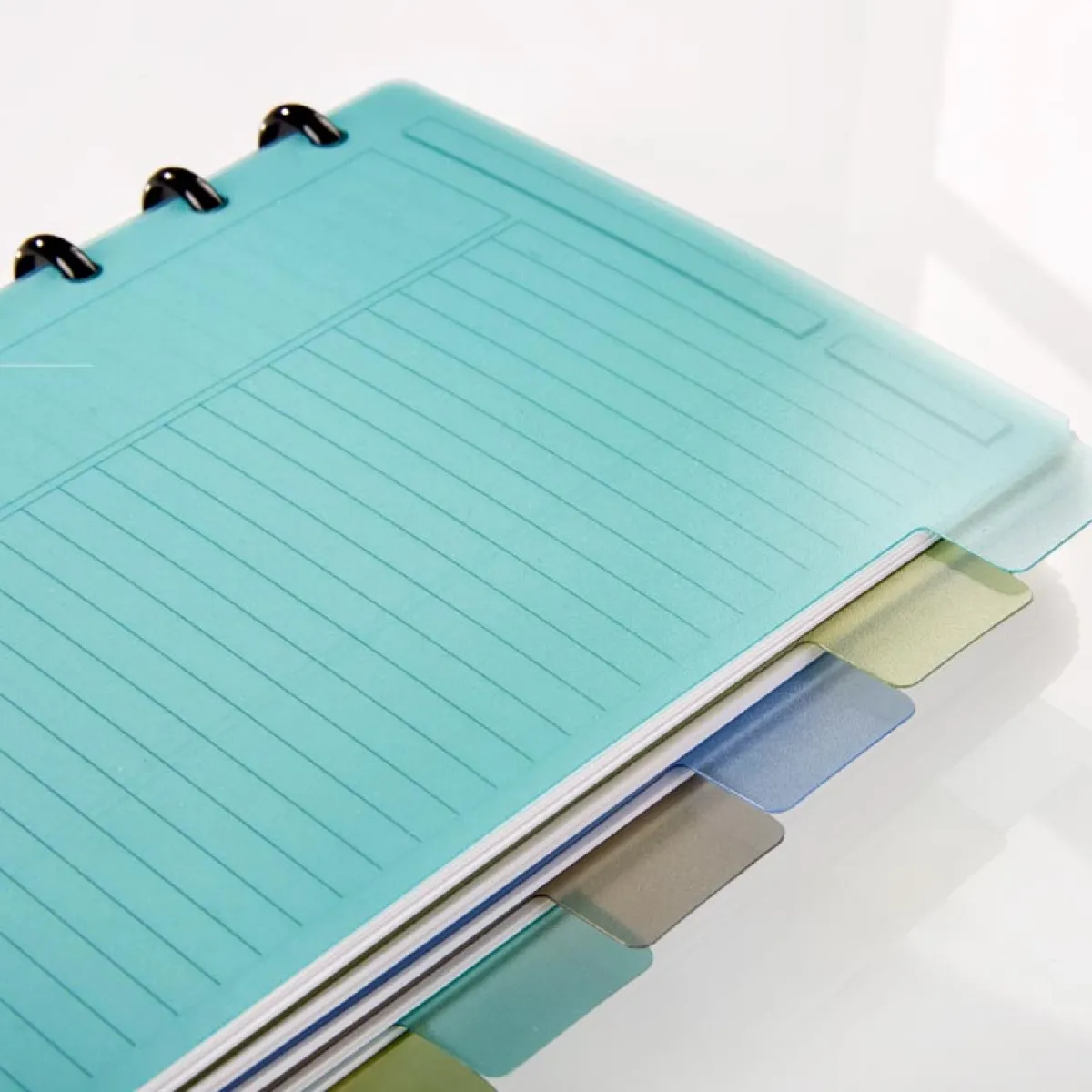 Levenger Accessories*Circa Wafer Discbound Notebook Dividers (set of 8)