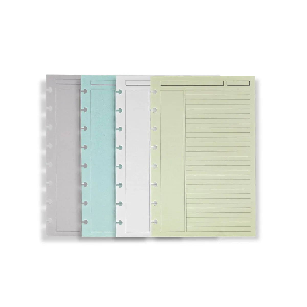 Levenger Junior Refills|Letter Refills*Circa Wafer Multicolor Annotation Ruled Discbound Refill (300 sheets)