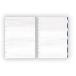 Levenger Junior Refills|Letter Refills*Circa Waves Ruled Refill (100 sheets)