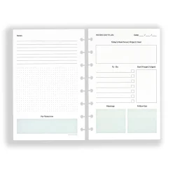 Levenger Junior Refills|Letter Refills*Circa Workweek Planner Refill