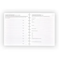 Levenger Letter Refills*Circa Writing a Novel Character Tracking Discbound Refill (25 sheets)