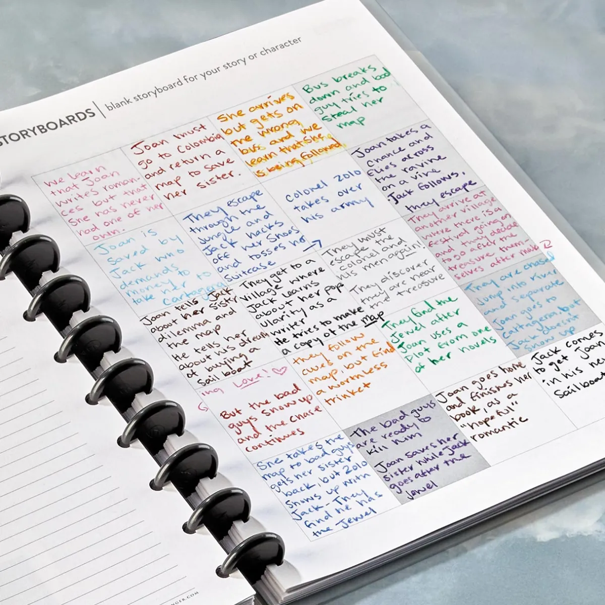 Levenger Letter Refills*Circa Writing a Novel Storyboard Refill (50 sheets)