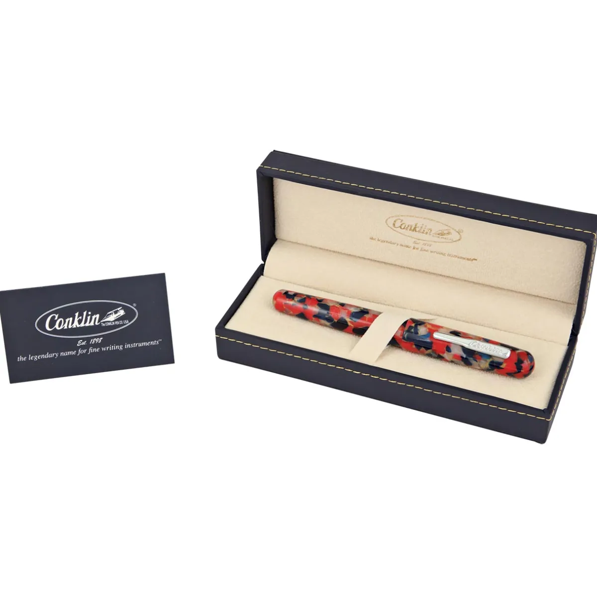 Levenger Ballpoint Pens|Conklin*Conklin All American Old Glory Ballpoint Pen