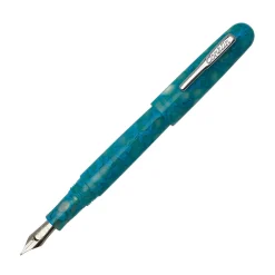 Levenger Fountain Pens|Conklin*Conklin All American Turquoise Serenity Fountain Pen