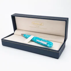 Levenger Ballpoint Pens|Conklin*Conklin All American Turquoise Serenity Ballpoint Pen
