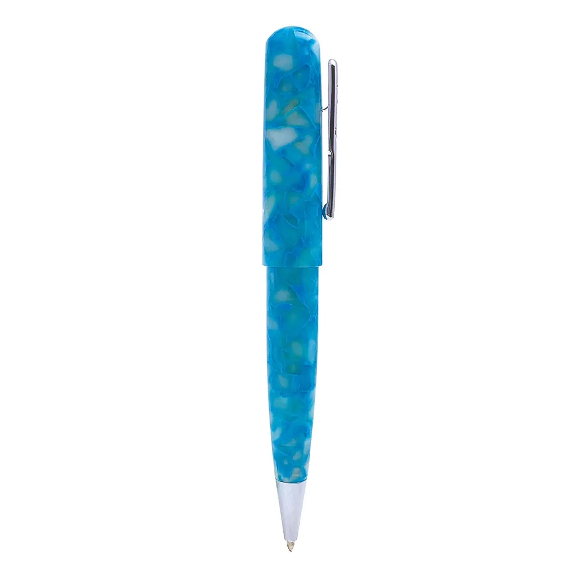 Levenger Ballpoint Pens|Conklin*Conklin All American Turquoise Serenity Ballpoint Pen