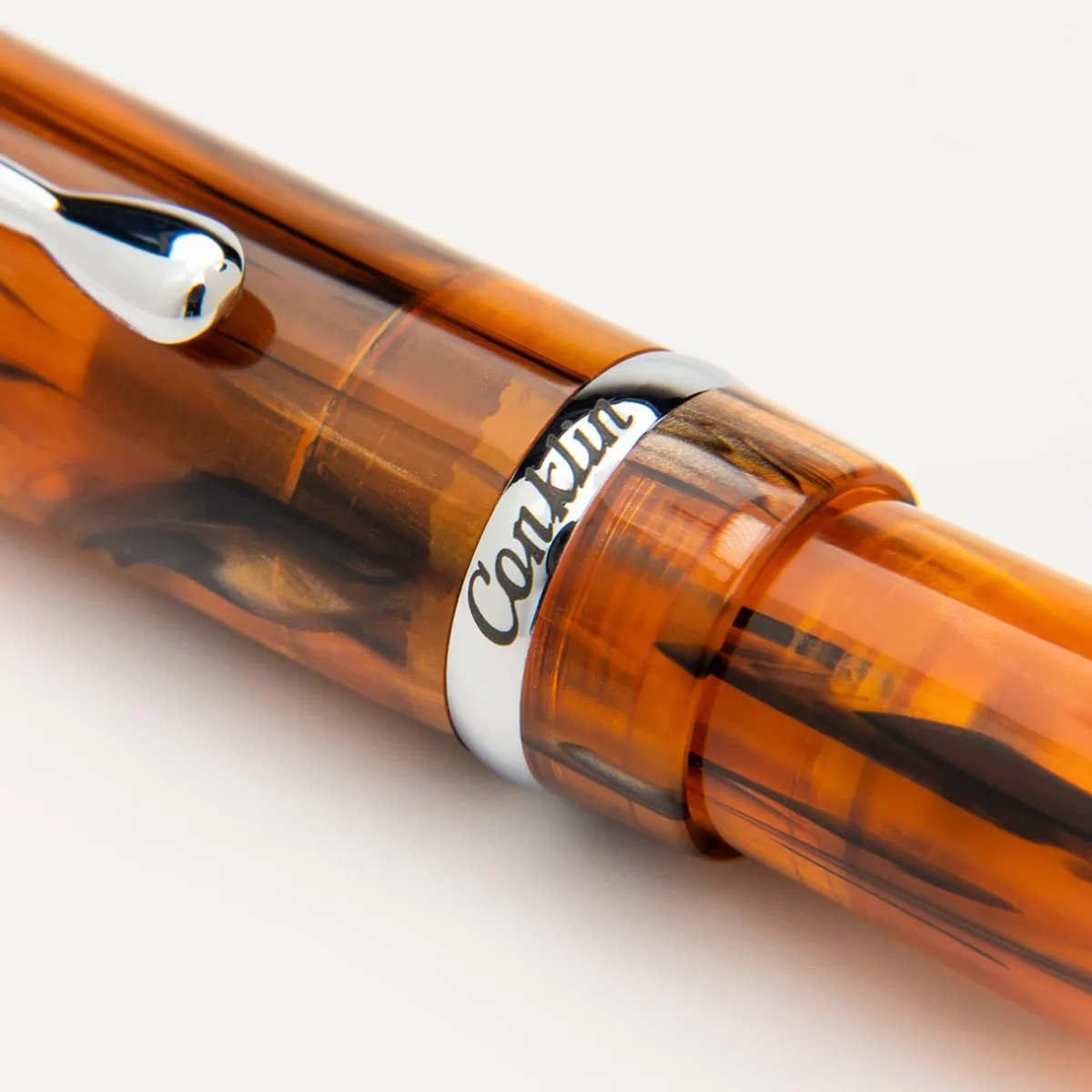Levenger Ballpoint Pens|Conklin*Conklin Duragraph Amber Ballpoint Pen