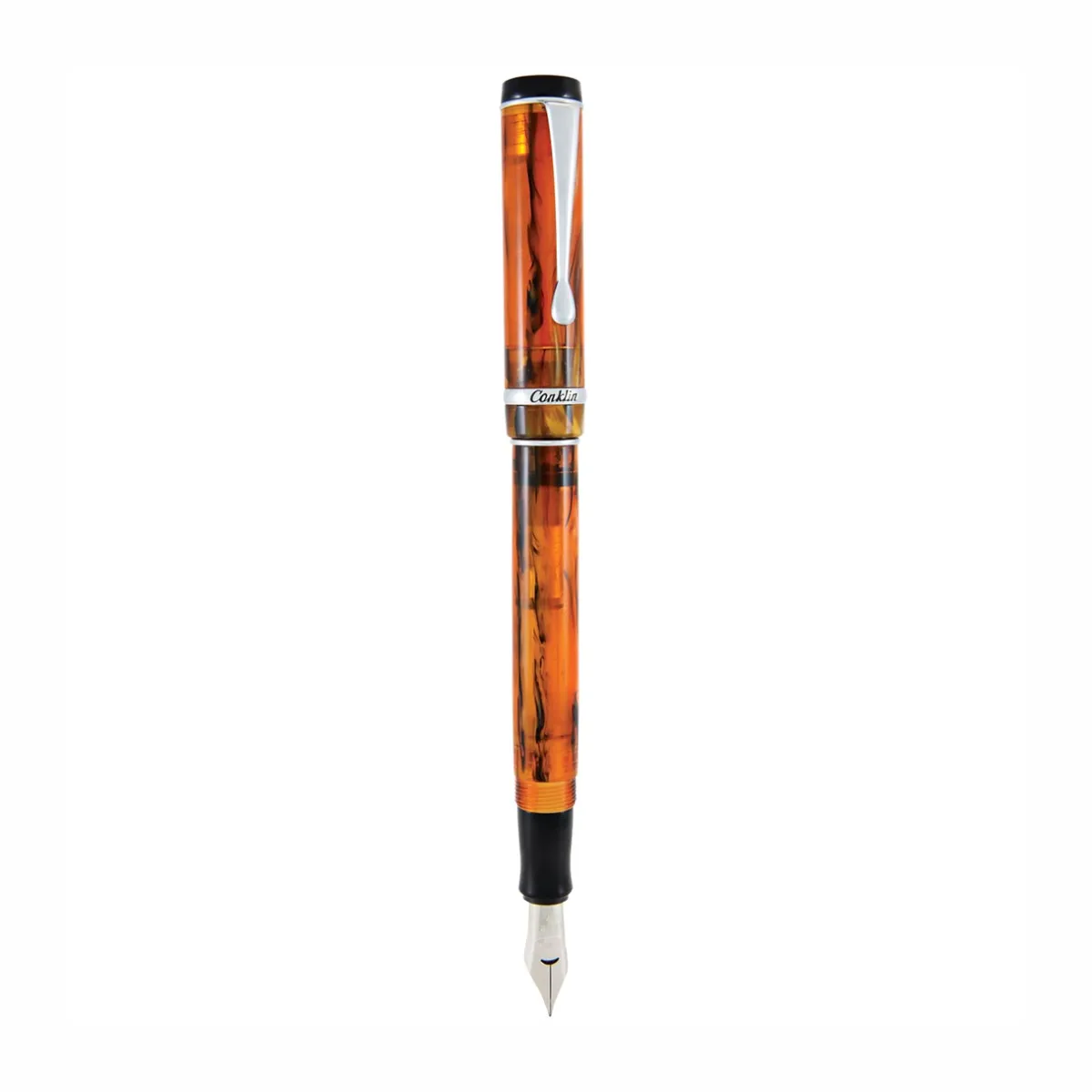 Levenger Fountain Pens|Conklin*Conklin Duragraph Amber Fountain Pen