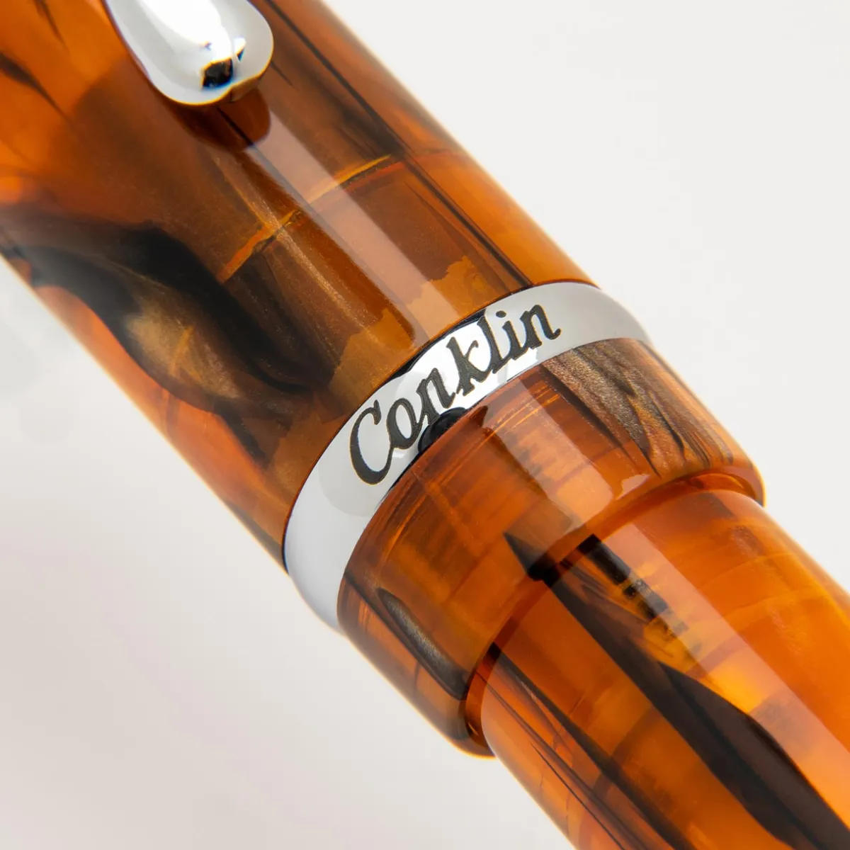 Levenger Fountain Pens|Conklin*Conklin Duragraph Amber Fountain Pen