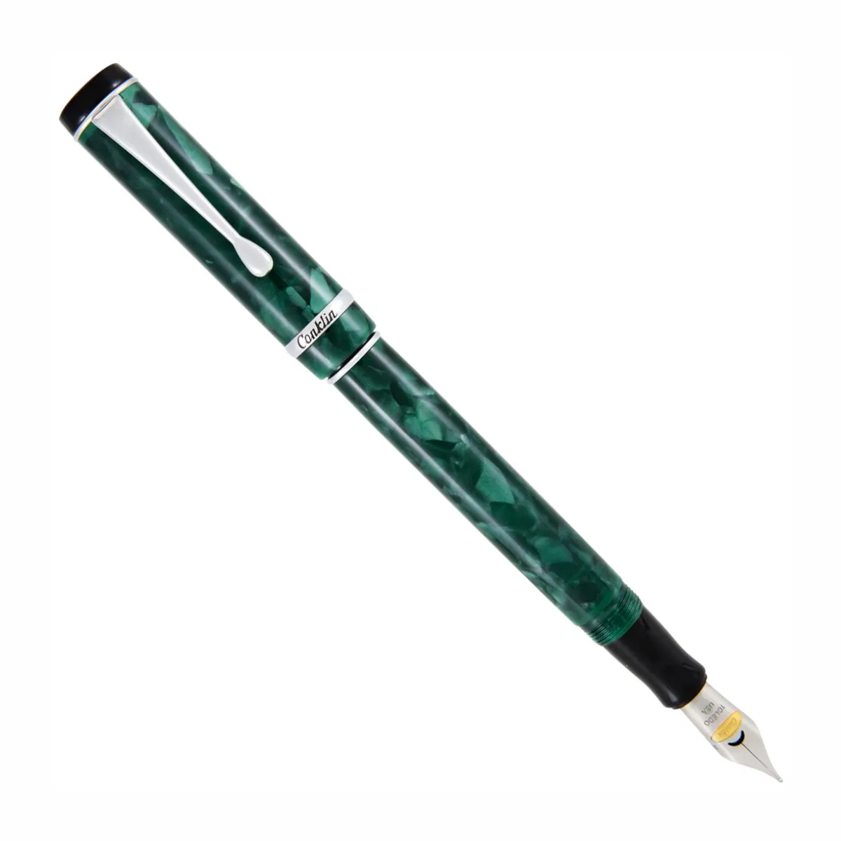 Levenger Fountain Pens|Conklin*Conklin Duragraph Forest Green Fountain Pen