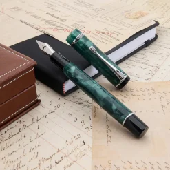 Levenger Fountain Pens|Conklin*Conklin Duragraph Forest Green Fountain Pen