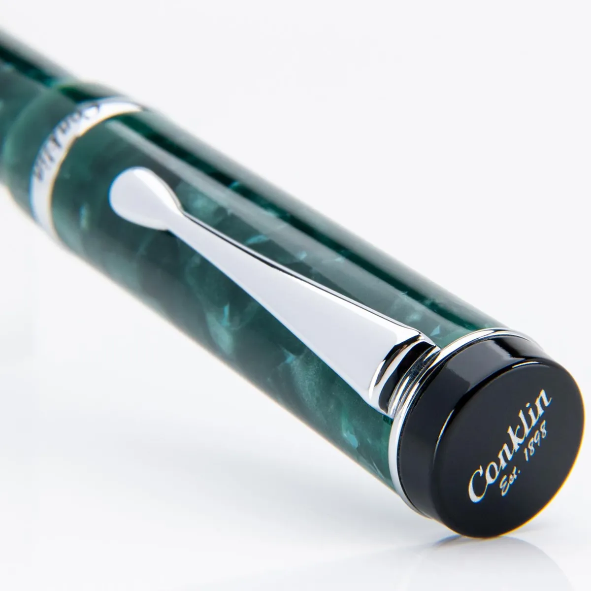 Levenger Ballpoint Pens|Conklin*Conklin Duragraph Forest Green Ballpoint Pen