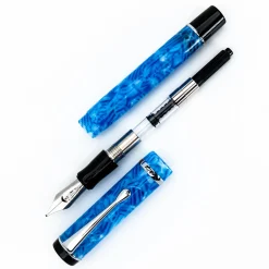 Levenger Fountain Pens|Conklin*Conklin Duragraph Ice Blue Fountain Pen