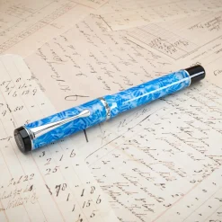 Levenger Fountain Pens|Conklin*Conklin Duragraph Ice Blue Fountain Pen