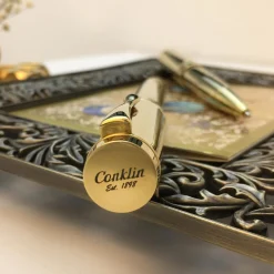 Levenger Ballpoint Pens|Conklin*Conklin Duragraph PVD Metal Ballpoint Pen