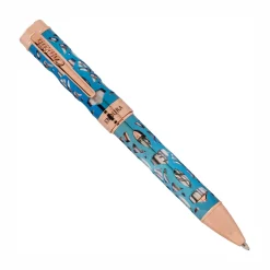 Levenger Ballpoint Pens|Rollerball Pens*Conklin Endura Deco Crest Demo Blue Pen