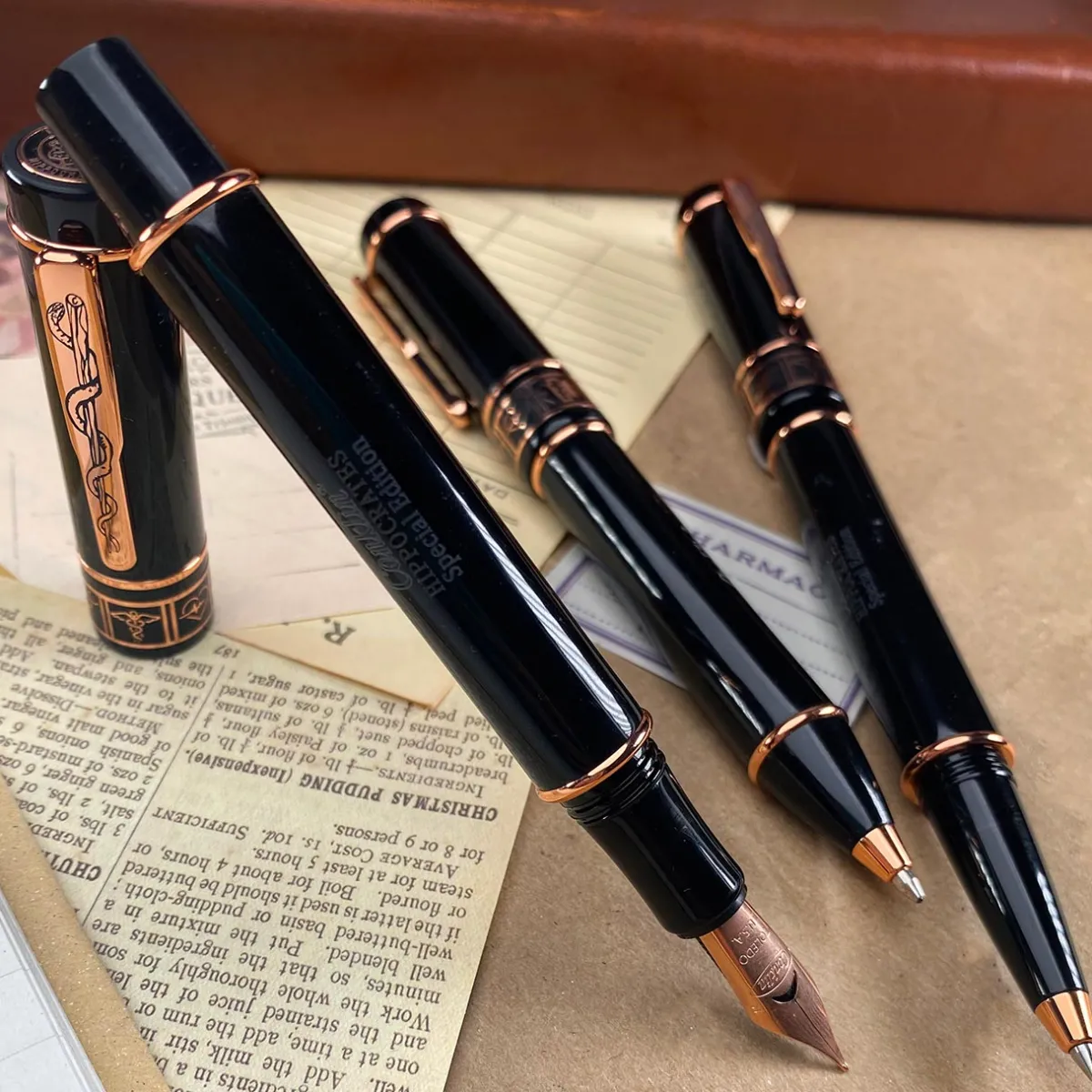 Levenger Fountain Pens|Conklin*Conklin Hippocrates Fountain Pen