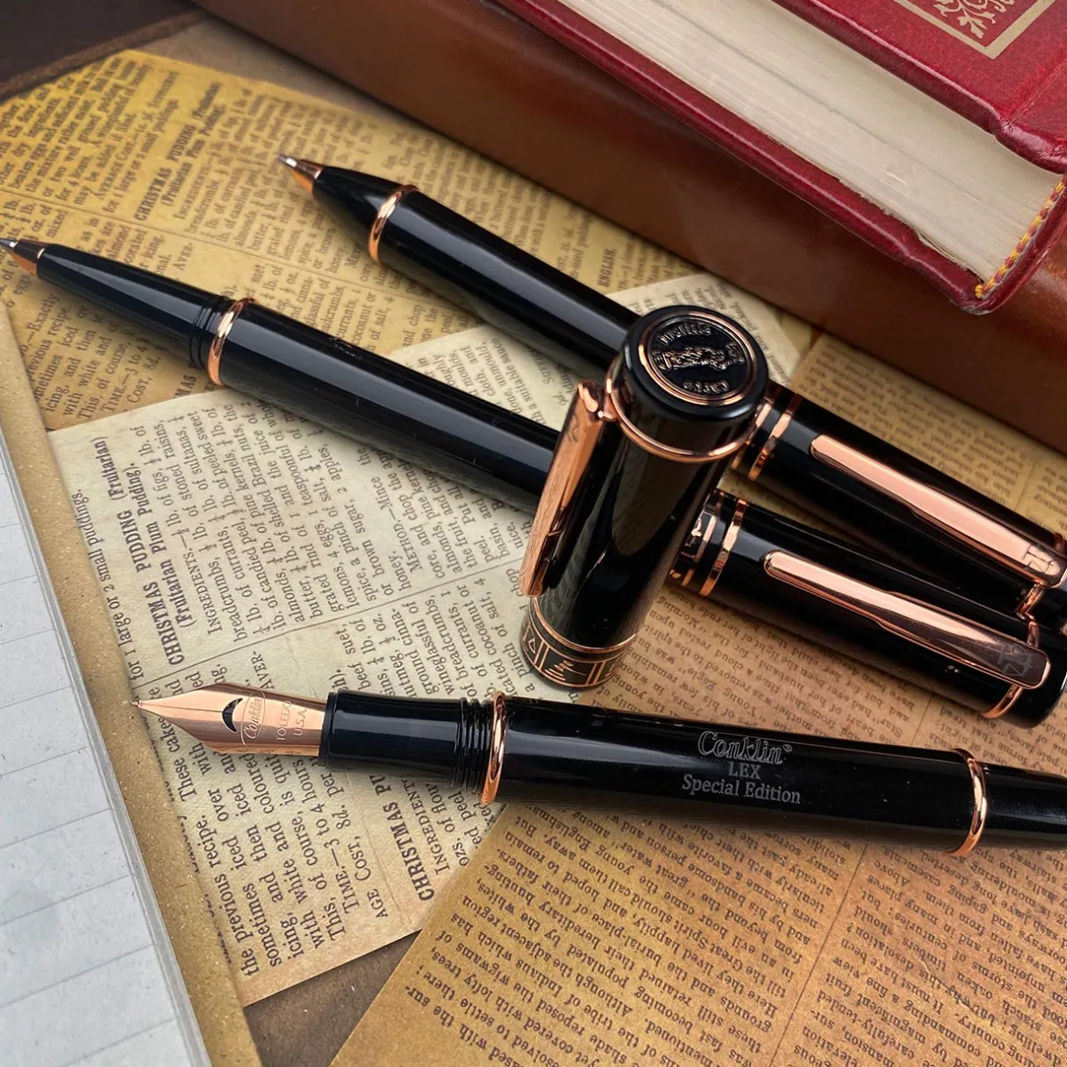 Levenger Ballpoint Pens|Rollerball Pens*Conklin Lex Pen