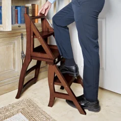 Levenger Seating*Convertible Library Ladder Chair
