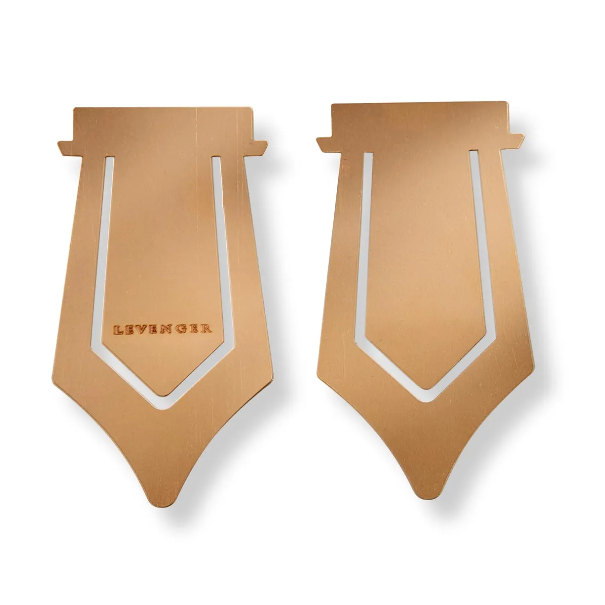 Levenger Bookmarks|Sticky Notes & Tabs*Copper Page Nib Bookmark (set of 4)