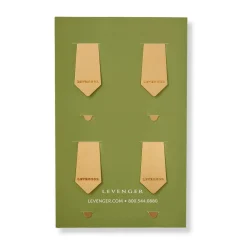 Levenger Bookmarks|Sticky Notes & Tabs*Copper Page Nib Bookmark (set of 4)
