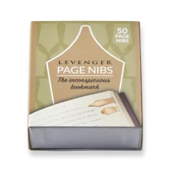 Levenger Bookmarks|Sticky Notes & Tabs*Copper Page Nibs (set of 50)