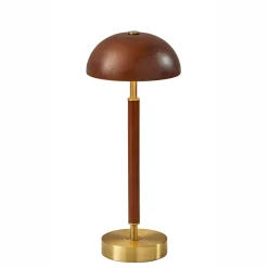 Levenger Lamps & Lighting|Lighting*Cordless LED Retro Dome Lamp