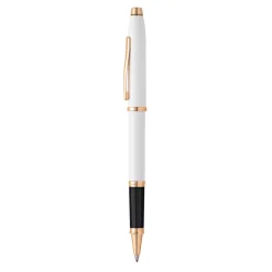 Levenger Ballpoint Pens|Rollerball Pens*Cross Century II Pearlescent White Lacquer Pen