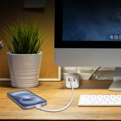 Levenger Tech Essentials*Cube Multi-Port Power Strip