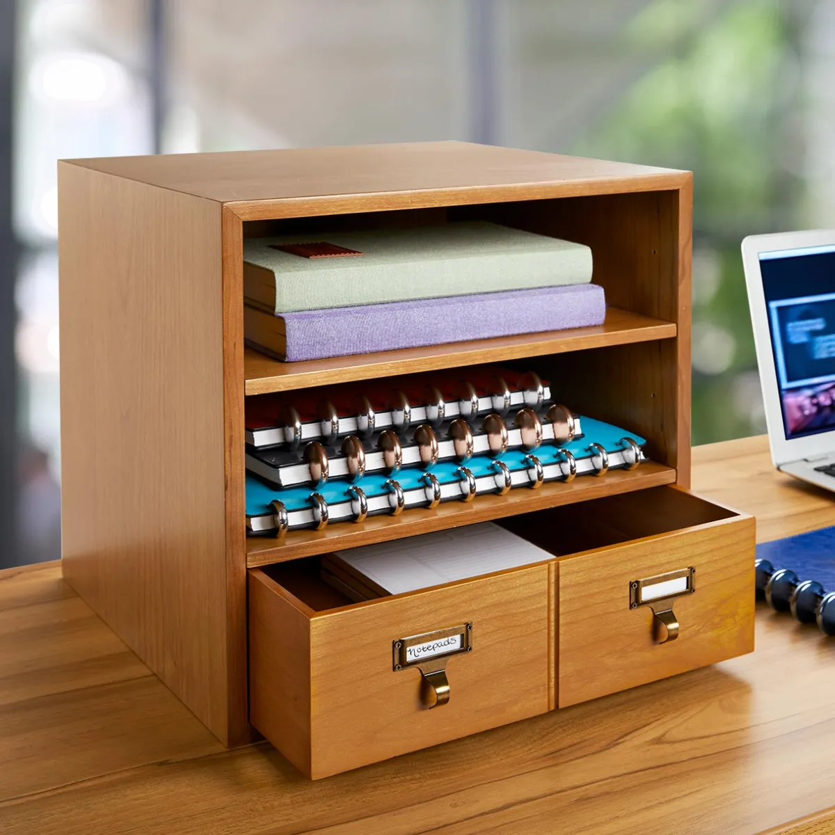 Levenger Workspace Organizers*Cubi Adjustable Bookcase