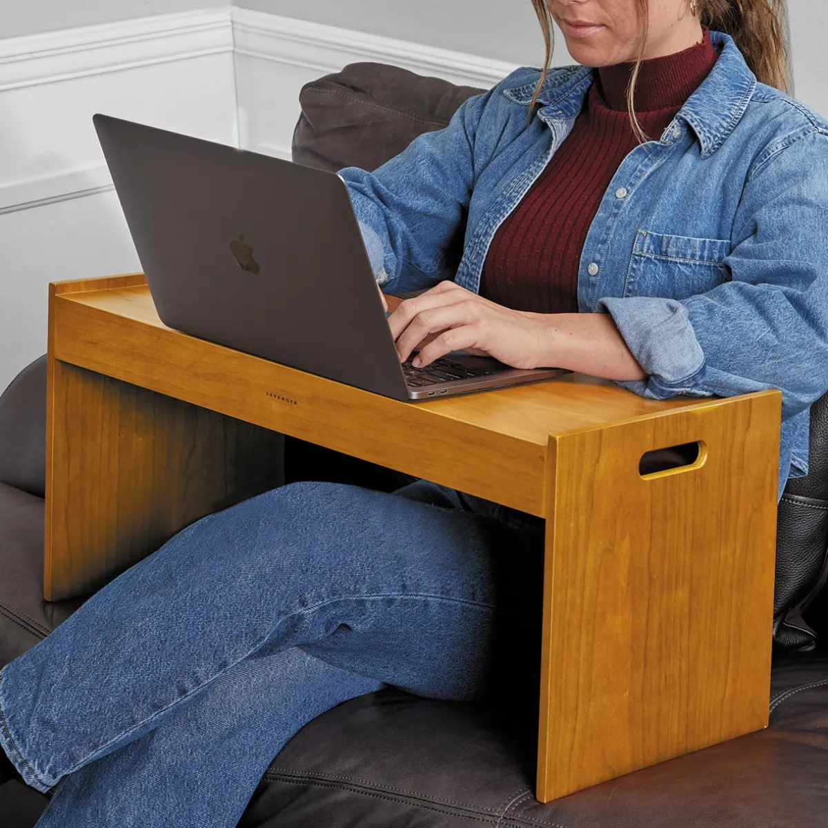 Levenger Reader Furnishings|Reader Furnishings*Cubi Platypus Stand-Up Desk Converter