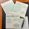 Levenger Freeleaf & Notepads|Desk Pad & Card Planners*Daily-Weekly-Monthly Planner Pad Trio