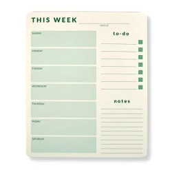 Levenger Freeleaf & Notepads|Desk Pad & Card Planners*Daily-Weekly-Monthly Planner Pad Trio