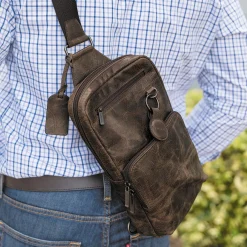 Levenger Crossbodies|Travel Bags & Accessories*Dakota Leather Sling
