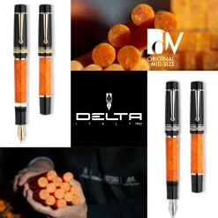 Levenger Fountain Pens|+ 27 More*Delta DV Original Mid-Size Fountain Pen