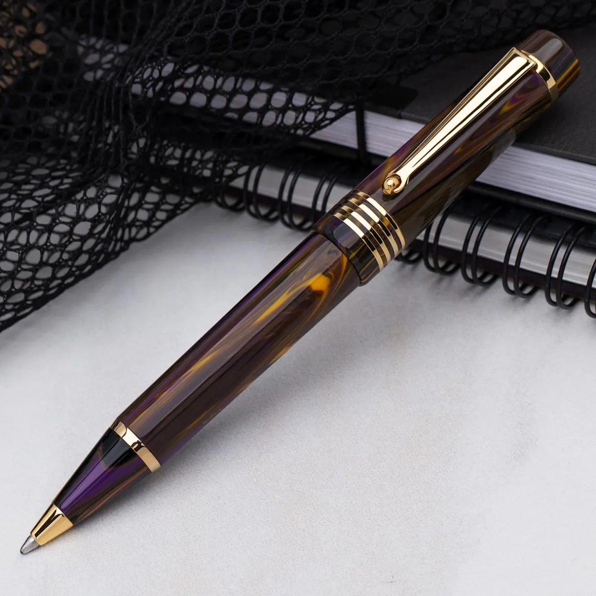 Levenger Ballpoint Pens|Rollerball Pens*Delta Neo Gallery-Iris Pen