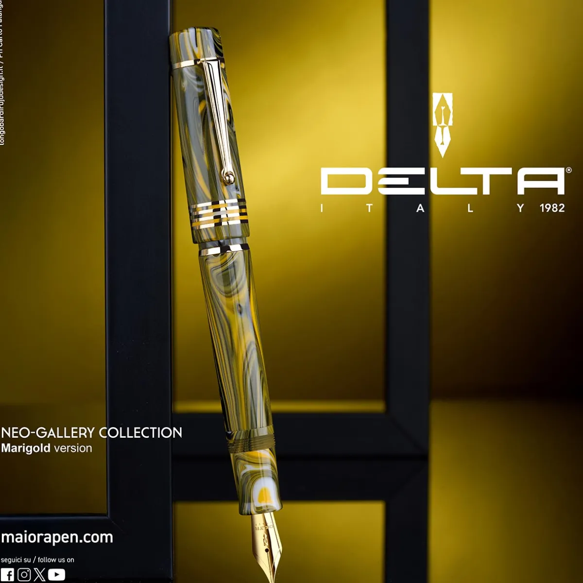 Levenger Fountain Pens|+ 27 More*Delta Neo Gallery-Marigold Fountain Pen