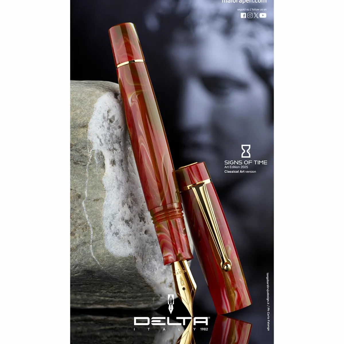 Levenger Fountain Pens|+ 27 More*Delta The Eternal Balance of Beauty Classical Art Fountain Pen