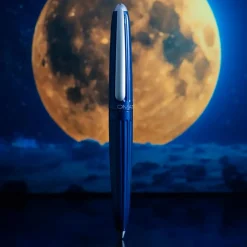 Levenger Ballpoint Pens|Rollerball Pens*Diplomat Aero Midnight Blue Pen