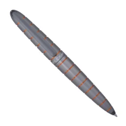 Levenger Ballpoint Pens|Rollerball Pens*Diplomat Elox Grey Ring Pen