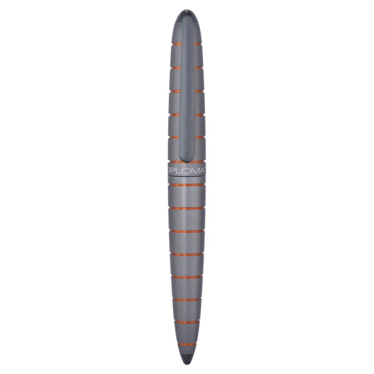 Levenger Ballpoint Pens|Rollerball Pens*Diplomat Elox Grey Ring Pen