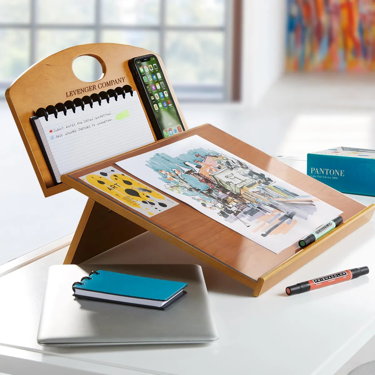 Levenger Reader Furnishings|Reader Furnishings*Editor's Desk with Pad