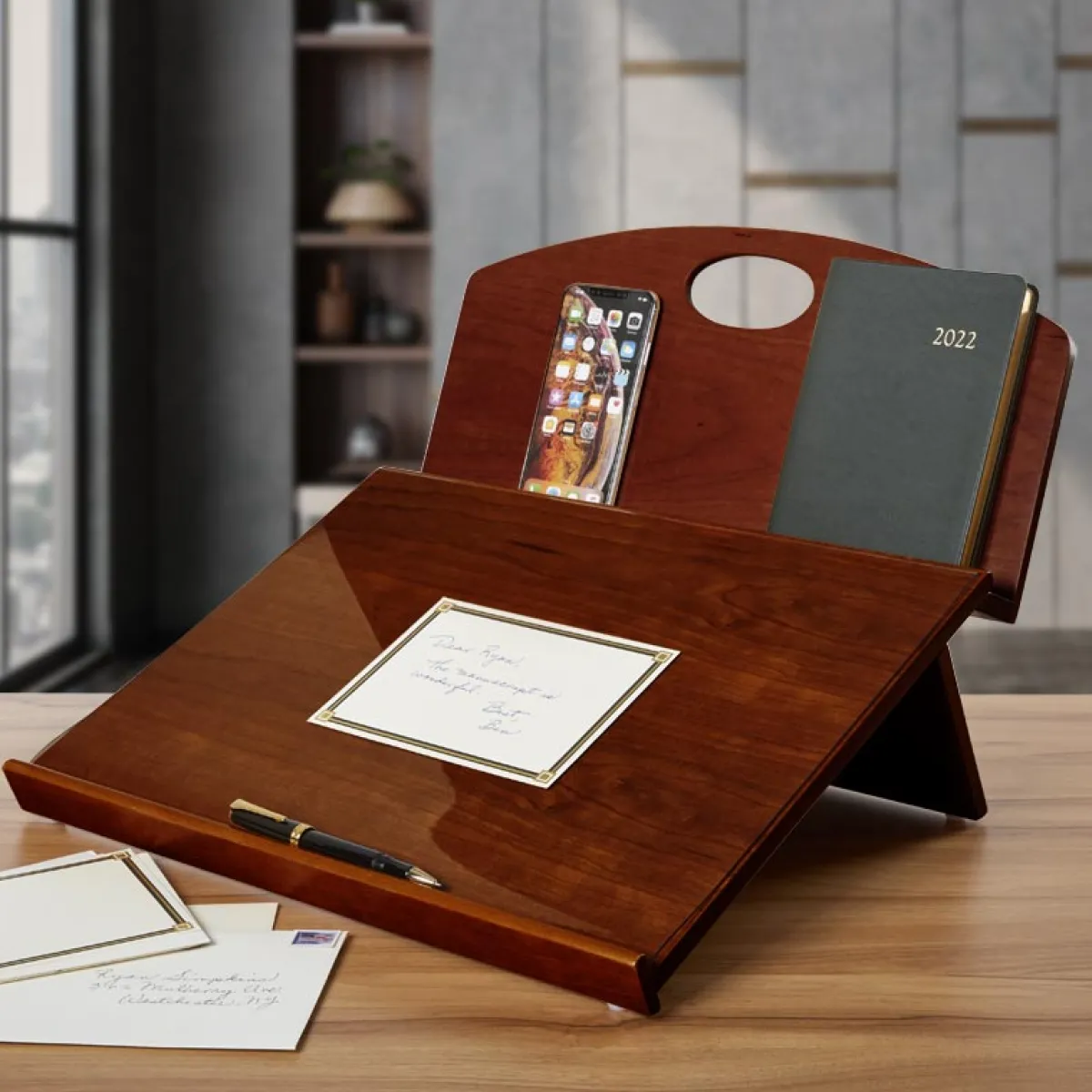 Levenger Reader Furnishings|Reader Furnishings*Editor's Desk with Pad