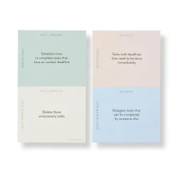 Levenger Premium Index Cards*Eisenhower Priorities Matrix 3 x 5 Cards (set of 100)