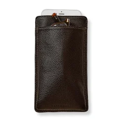 Levenger Pen Cases & Stands|Eyeglass Cases*EyePhone Case in Bomber Jacket Leather