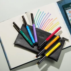 Levenger Fine Art Supplies|Faber-Castell*Faber-Castell Colour Wheel Pitt Artist Brush Pens Gift Set