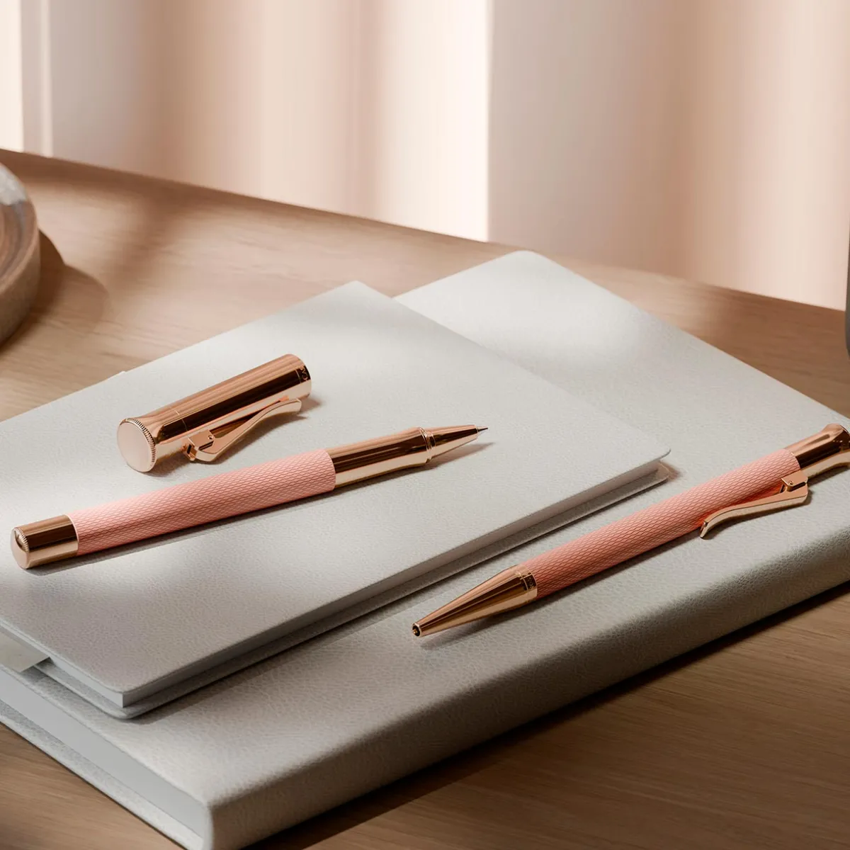 Levenger Ballpoint Pens|Rollerball Pens*Faber-Castell Guilloche Rose Pen