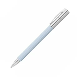 Levenger Ballpoint Pens|Faber-Castell*Faber-Castell Italic Blue Ice Ballpoint Pen