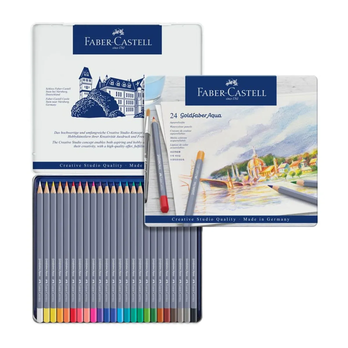 Levenger Pencils|Fine Art Supplies*Faber-Castell Watercolor Pencil Set (set of 24)