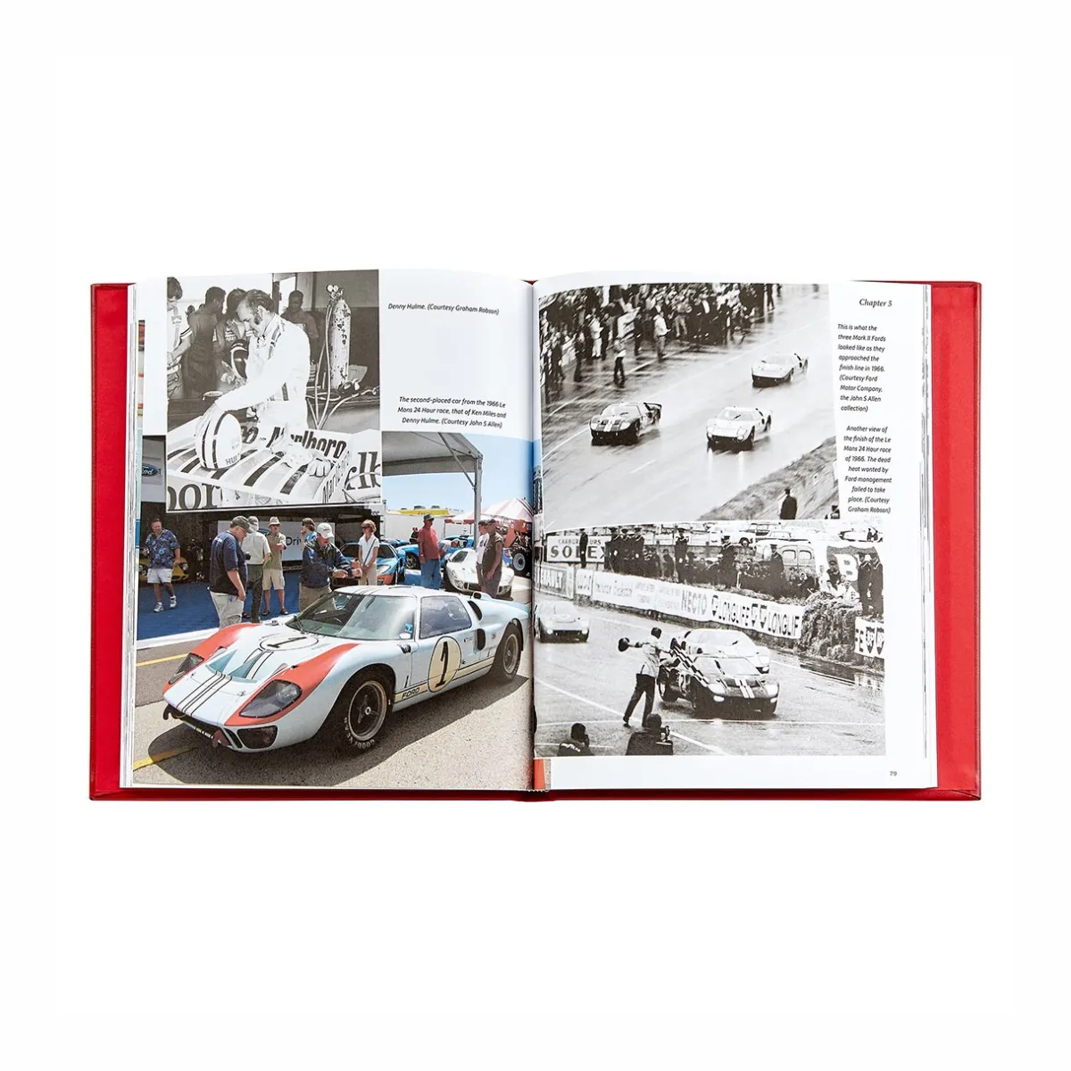 Levenger Books*Ford vs Ferrari Leather Bound Edition
